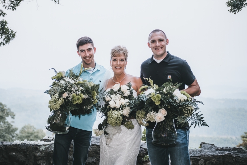 Becky and Barry's Draper overlook wedding