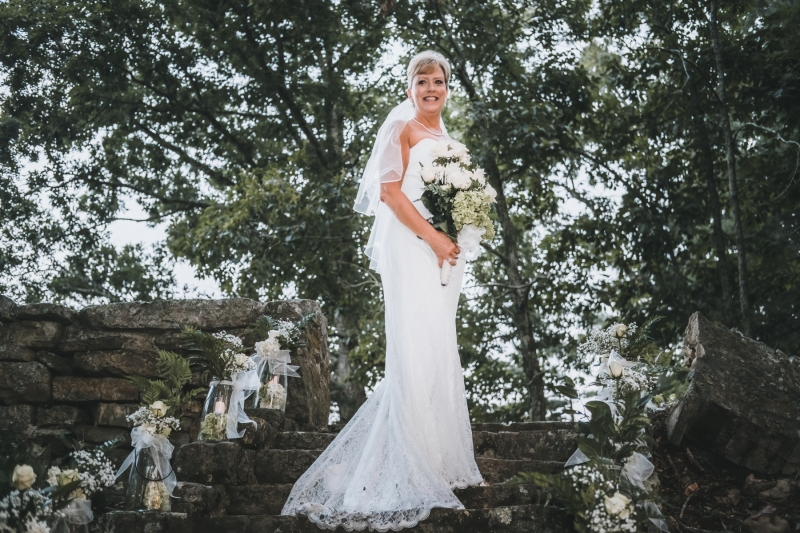 Becky and Barry's Draper overlook wedding