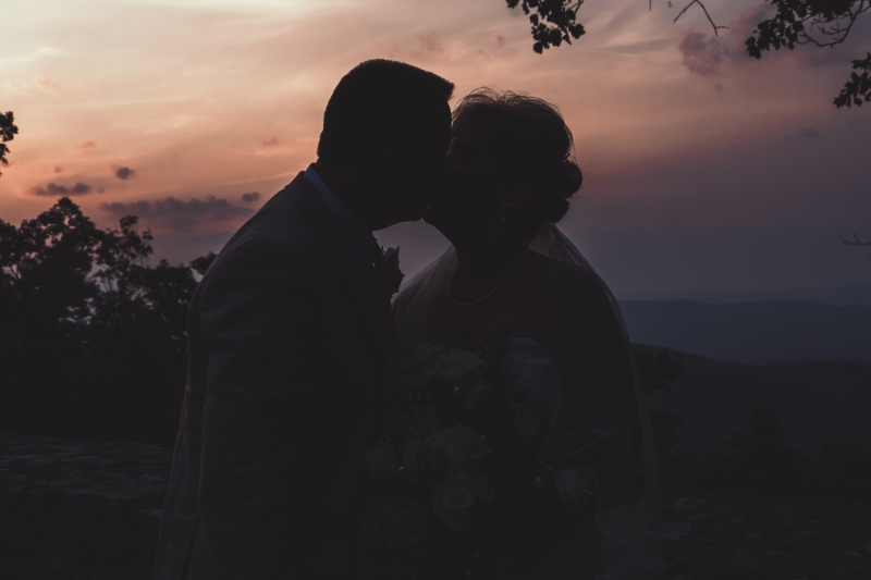 Becky and Barry's Draper overlook wedding