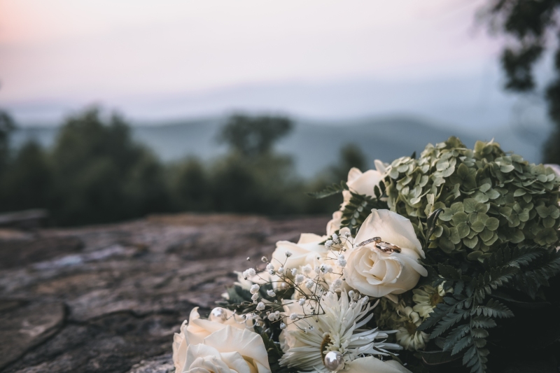 Becky and Barry's Draper overlook wedding