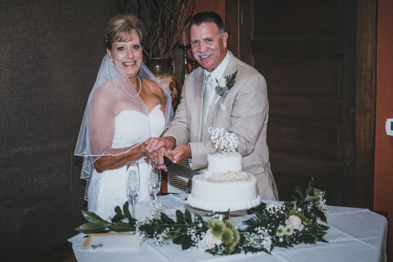 Becky and Barry's Draper overlook wedding